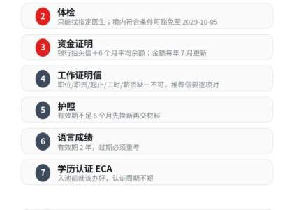 EE 获邀后的 60 天：7 类材料避坑清单，体检、无犯罪、资金证明最容易翻车