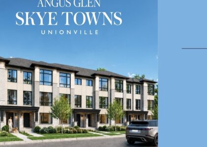 Skye Towns 开盘：万锦 Angus Glen 18 尺镇屋，$1,099,000 起