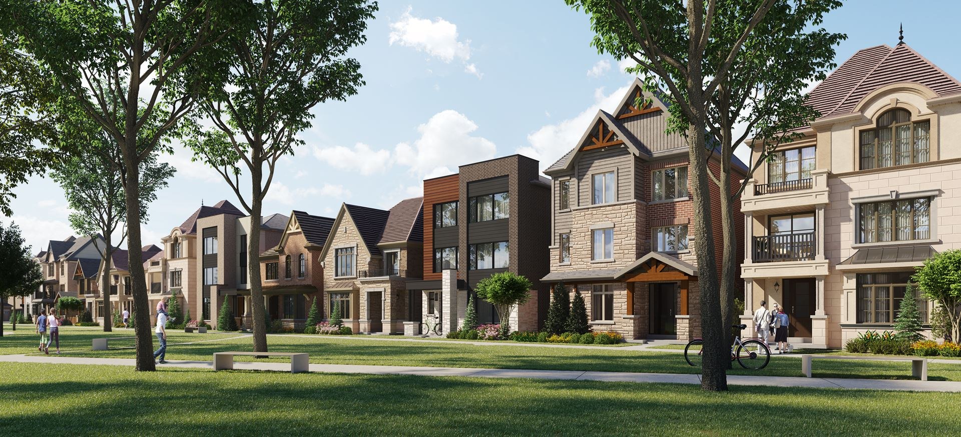 Union Village 独立屋效果图